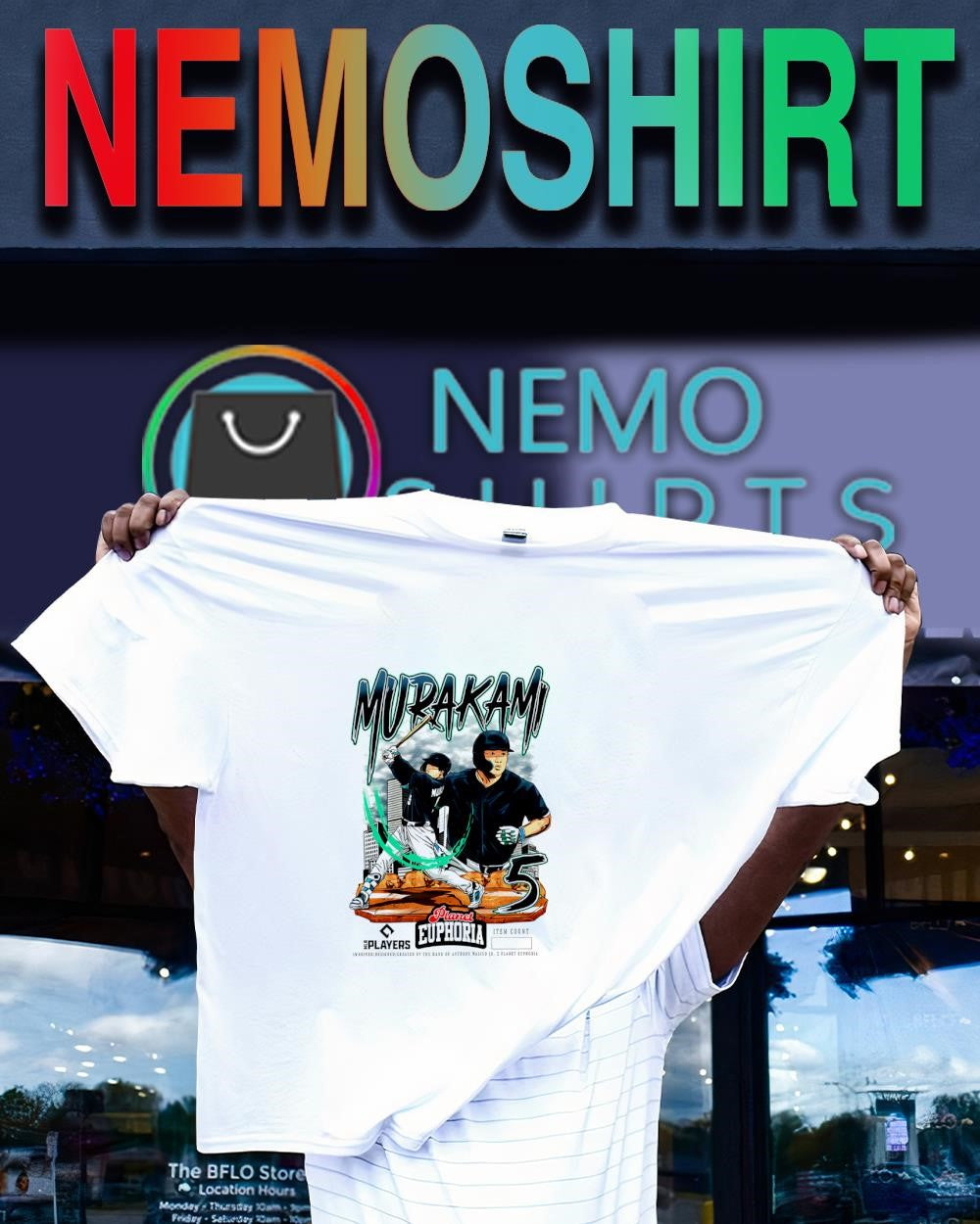Munetaka Murakami 5 Chicago anime baseball player shirt