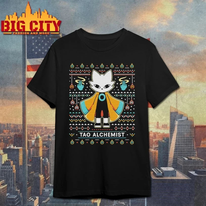 Mysterious Tao Alchemist ugly christmas shirt