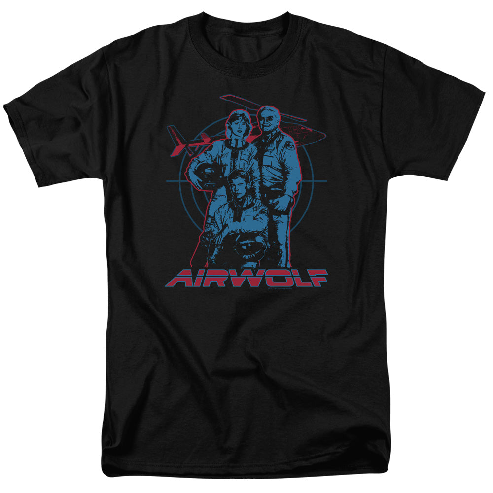 Airwolf Graphic Mens T Shirt Black Black Hoodie, Sweatshirt | CiraTrend.com