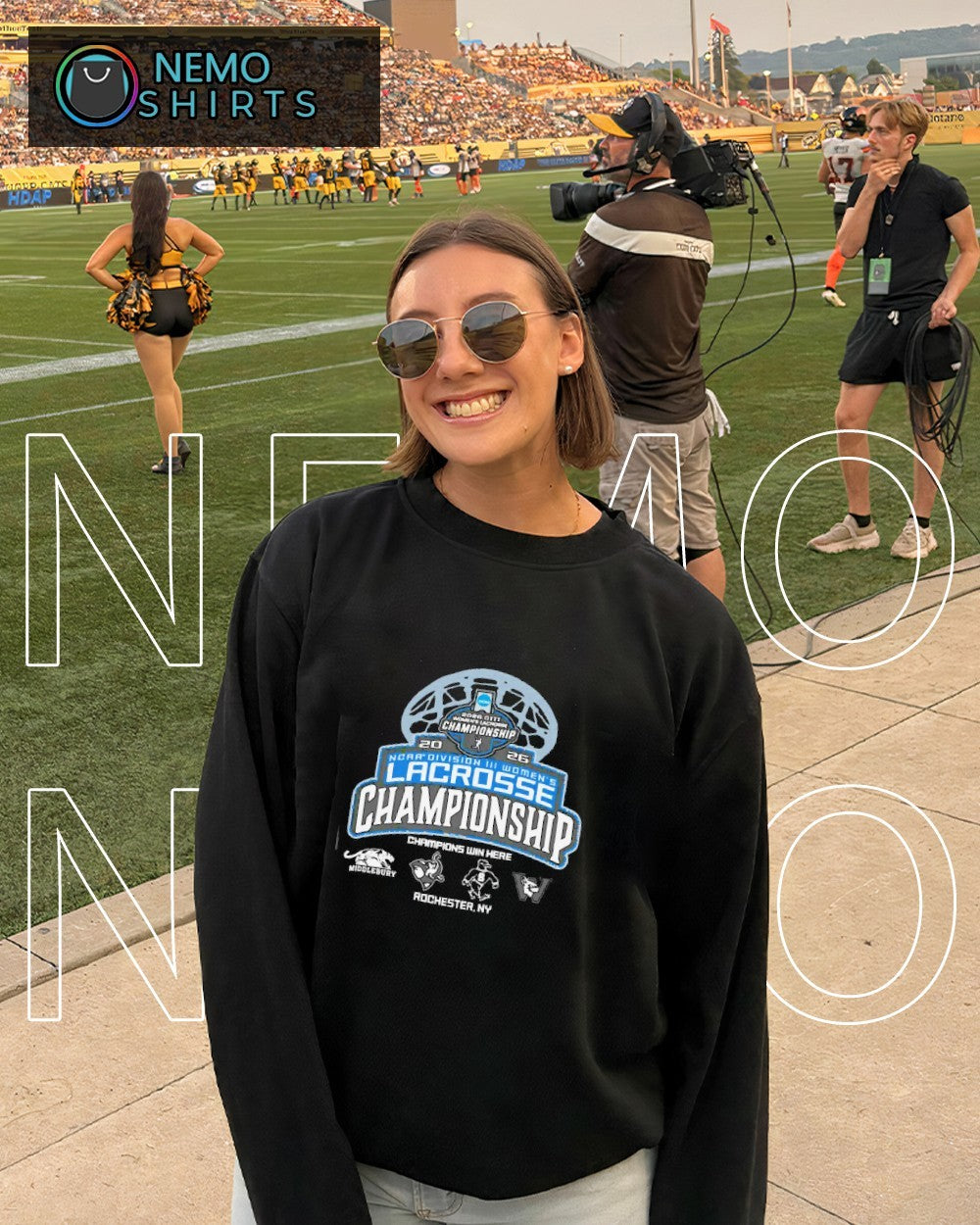 NCAA division III women’s lacrosse championship 2026 Rochester NY 4 teams shirt