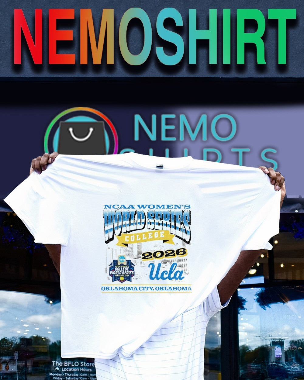 NCAA women’s College World Series 2026 Ucla Bruins softball Oklahoma city shirt