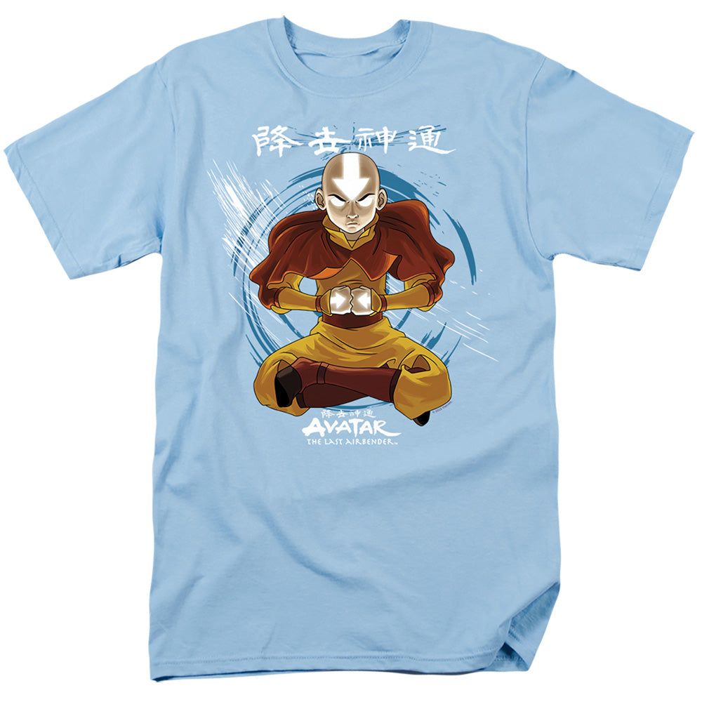 Avatar The Last Airbender Power Of Air Mens T Shirt Light Blue Style001 Hoodie, Sweatshirt | CiraTrend.com