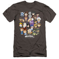 Avatar The Last Airbender Chibi Group Hbo Premium Bella Canvas Slim Fit Mens T Shirt Charcoal Hoodie, Sweatshirt