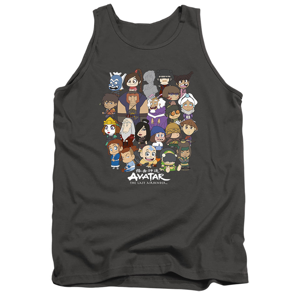 Avatar The Last Airbender Chibi Group Mens Tank Top Shirt Charcoal Hoodie, Sweatshirt | CiraTrend.com (Image 1)
