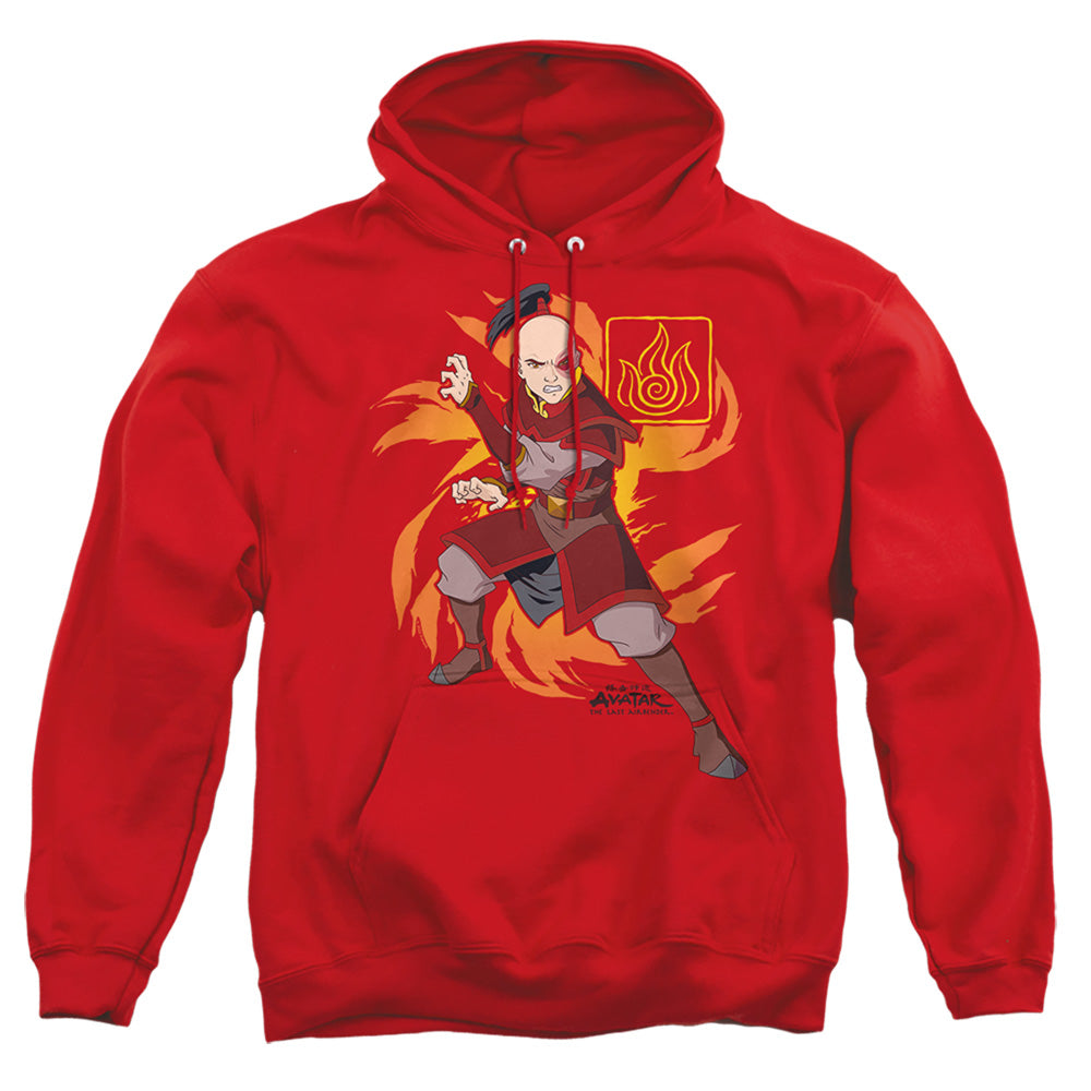 Avatar The Last Airbender Zuko Flame Burst Mens Hoodie Red T-Shirts, Sweatshirt | CiraTrend.com (Image 5)