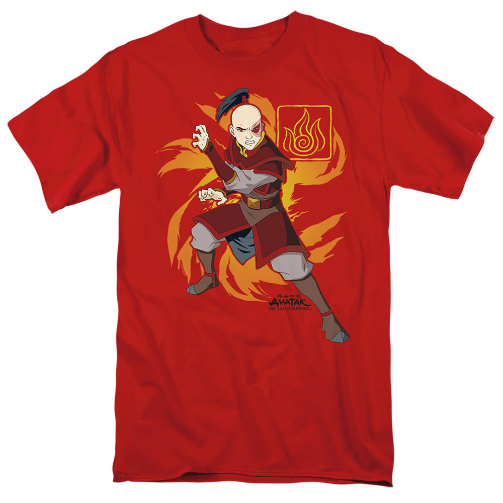 Avatar The Last Airbender Zuko Flame Burst Mens T Shirt Red Style001 Hoodie, Sweatshirt | CiraTrend.com