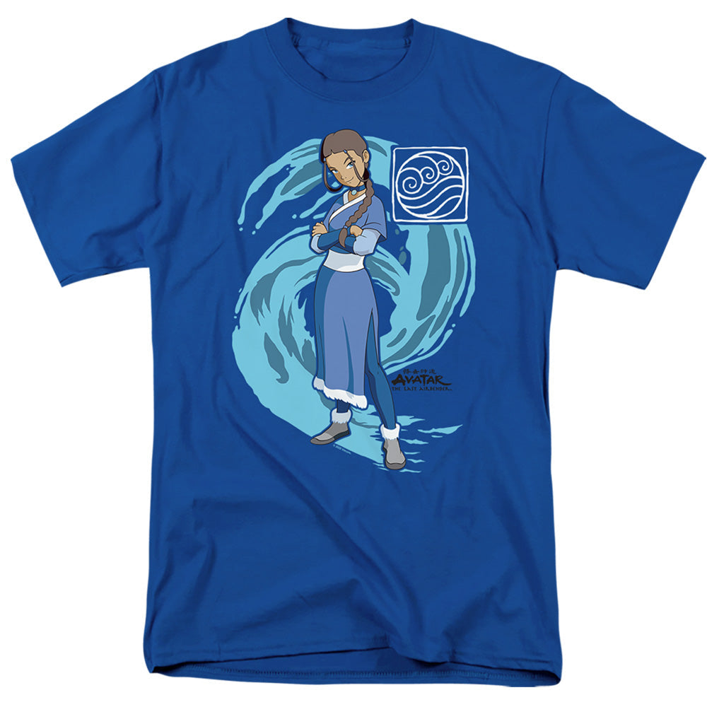 Avatar The Last Airbender Katara Water Wave Mens T Shirt Royal Blue Hoodie, Sweatshirt | CiraTrend.com