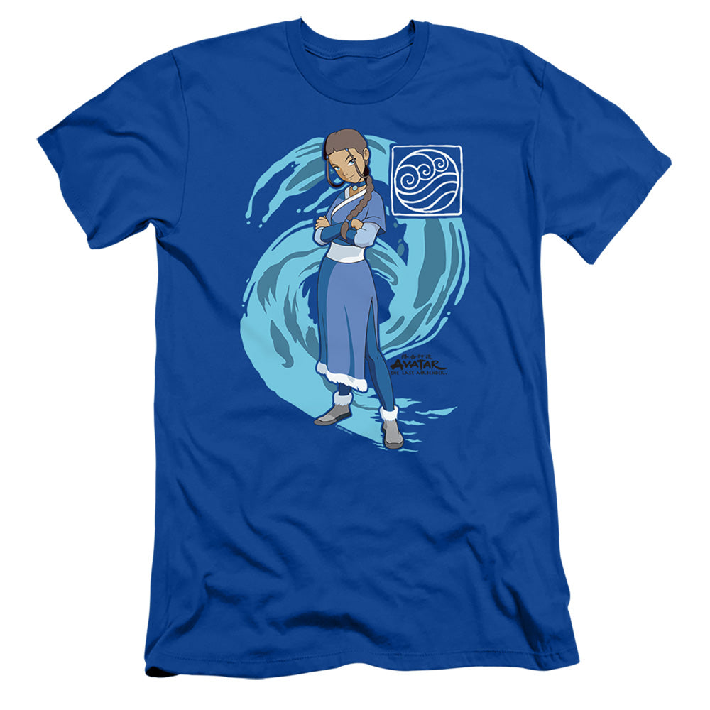 Avatar The Last Airbender Katara Water Wave Slim Fit Mens T Shirt Royal Blue Style001 Hoodie, Sweatshirt | CiraTrend.com