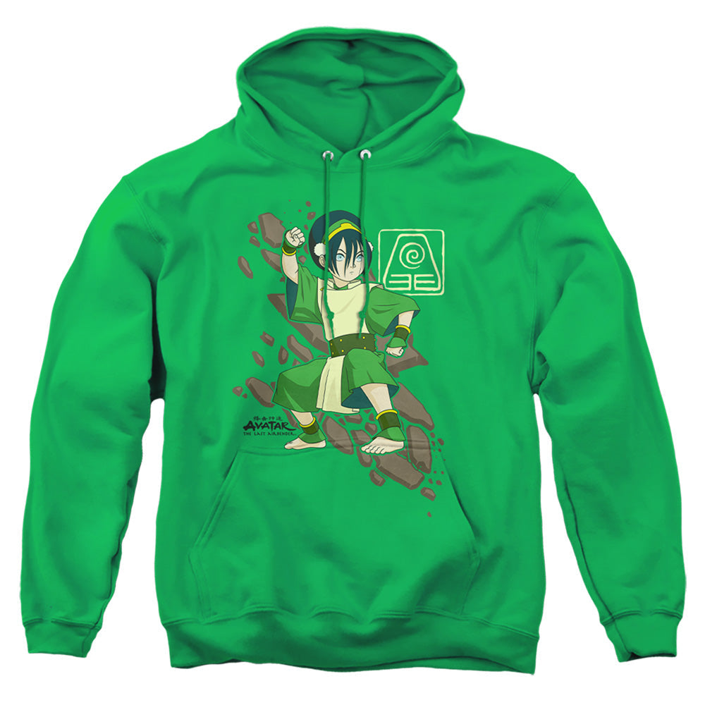 Avatar The Last Airbender Toph Rock Slide Mens Hoodie Kelly Green T-Shirts, Sweatshirt | CiraTrend.com (Image 1)
