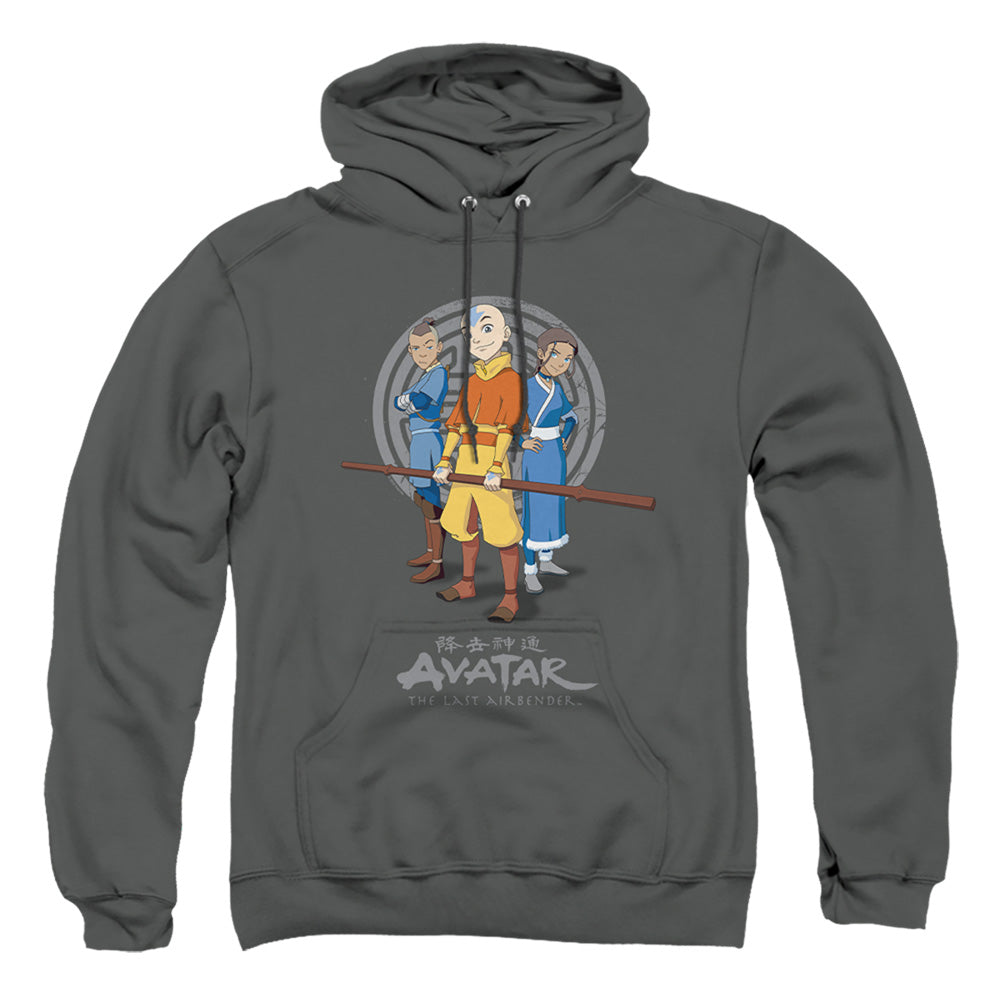 Avatar The Last Airbender Team Avatar Mens Hoodie Charcoal T-Shirts, Sweatshirt | CiraTrend.com (Image 5)