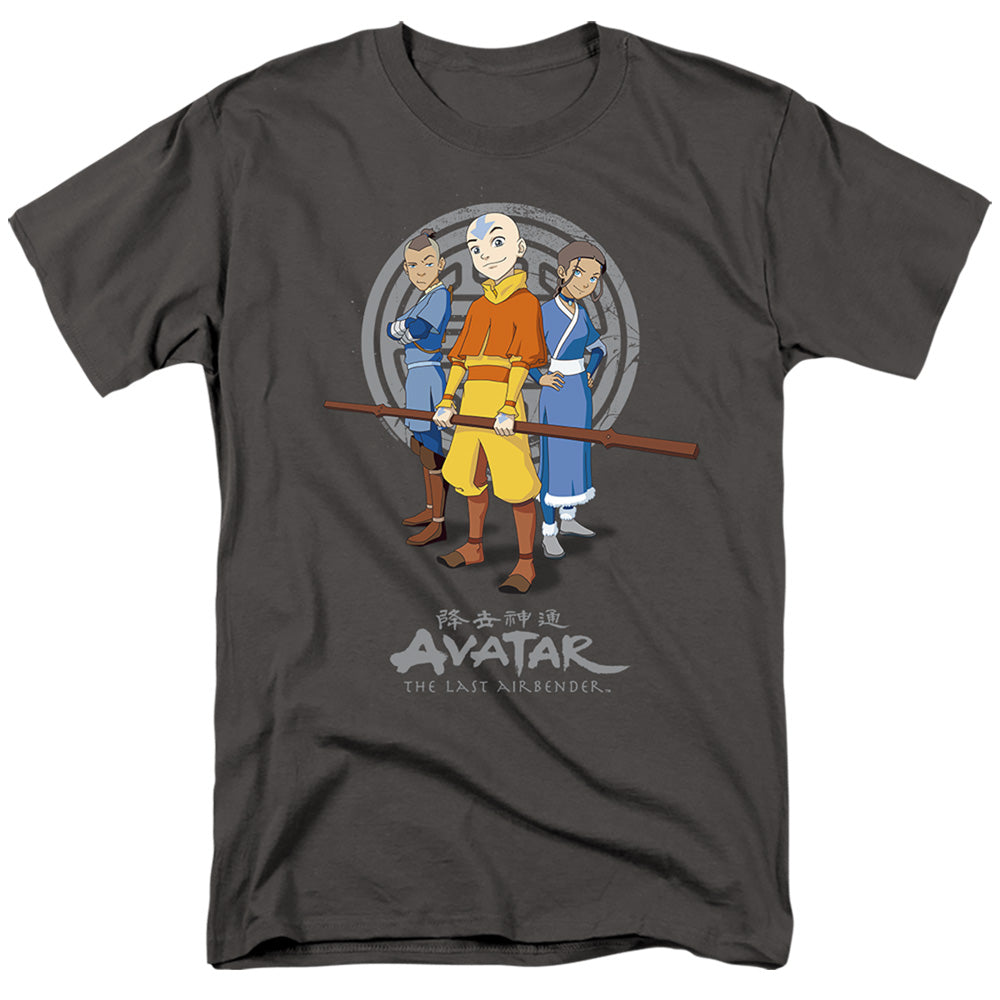 Avatar The Last Airbender Team Avatar Mens T Shirt Charcoal Style001 Hoodie, Sweatshirt | CiraTrend.com