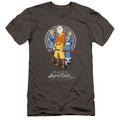 Avatar The Last Airbender Team Avatar Hbo Premium Bella Canvas Slim Fit Mens T Shirt Charcoal Hoodie, Sweatshirt