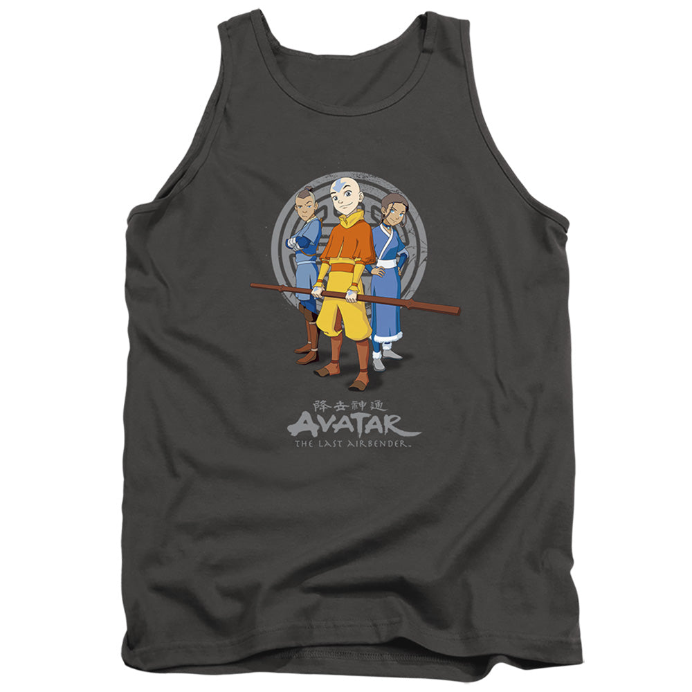 Avatar The Last Airbender Team Avatar Mens Tank Top Shirt Charcoal Hoodie, Sweatshirt | CiraTrend.com (Image 2)