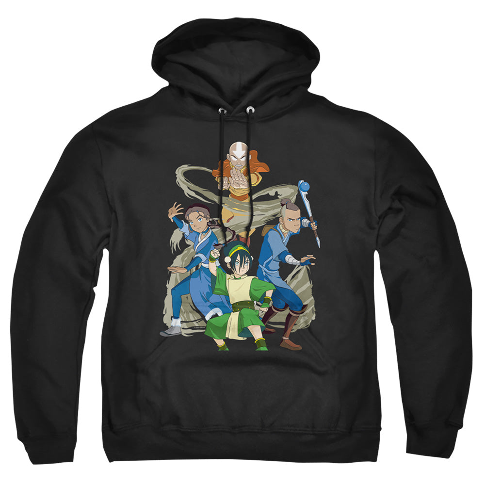 Avatar The Last Airbender Team Avatar Elements Mens Hoodie Black T-Shirts, Sweatshirt | CiraTrend.com (Image 5)