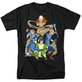 Avatar The Last Airbender Team Avatar Elements Mens T Shirt Black Hoodie, Sweatshirt | CiraTrend.com