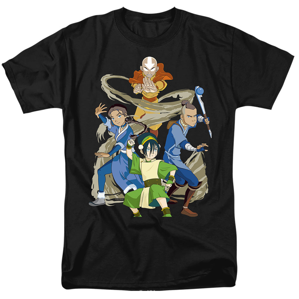 Avatar The Last Airbender Team Avatar Elements Mens T Shirt Black Style001 Hoodie, Sweatshirt | CiraTrend.com
