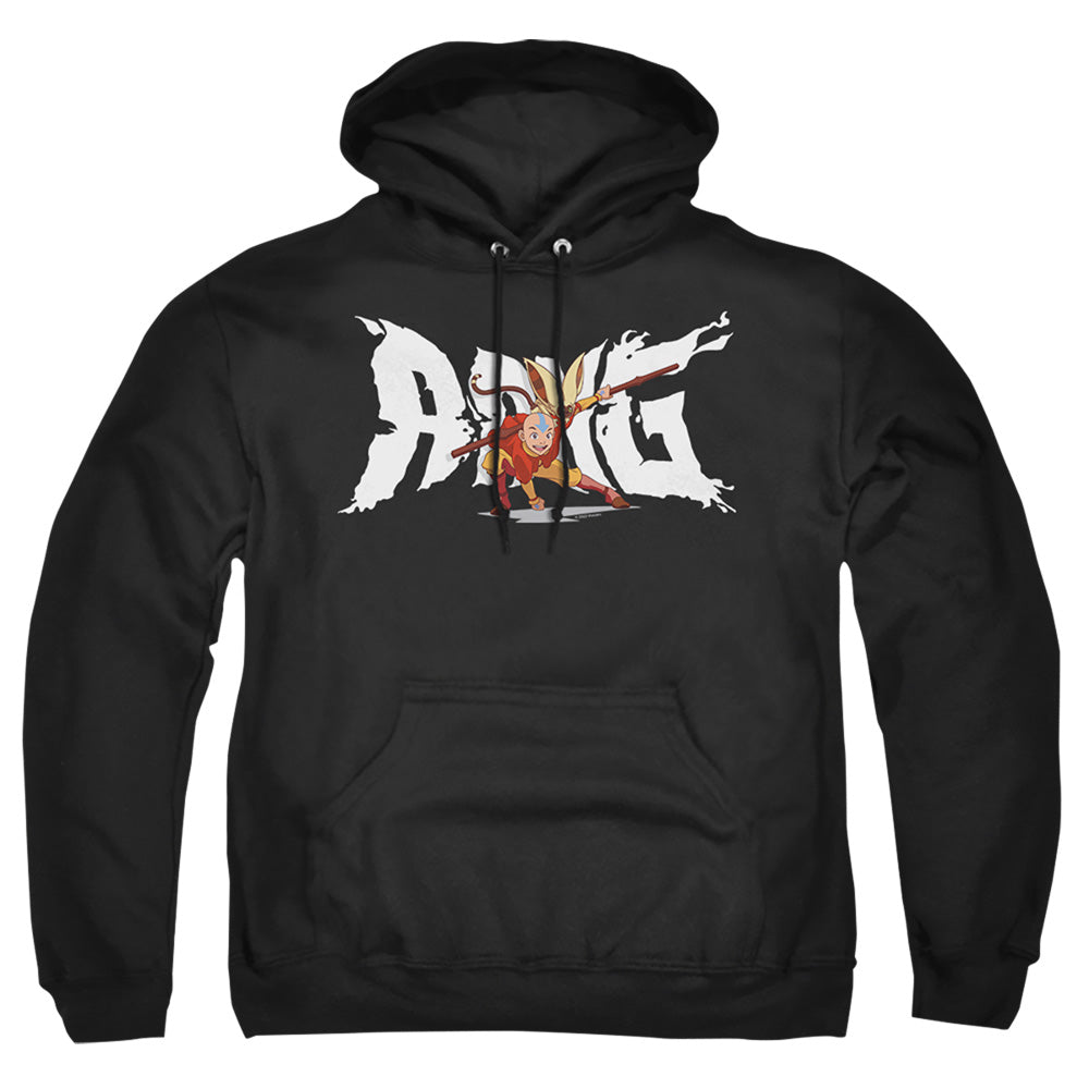 Avatar The Last Airbender Aang And Momo Mens Hoodie Black T-Shirts, Sweatshirt | CiraTrend.com (Image 5)