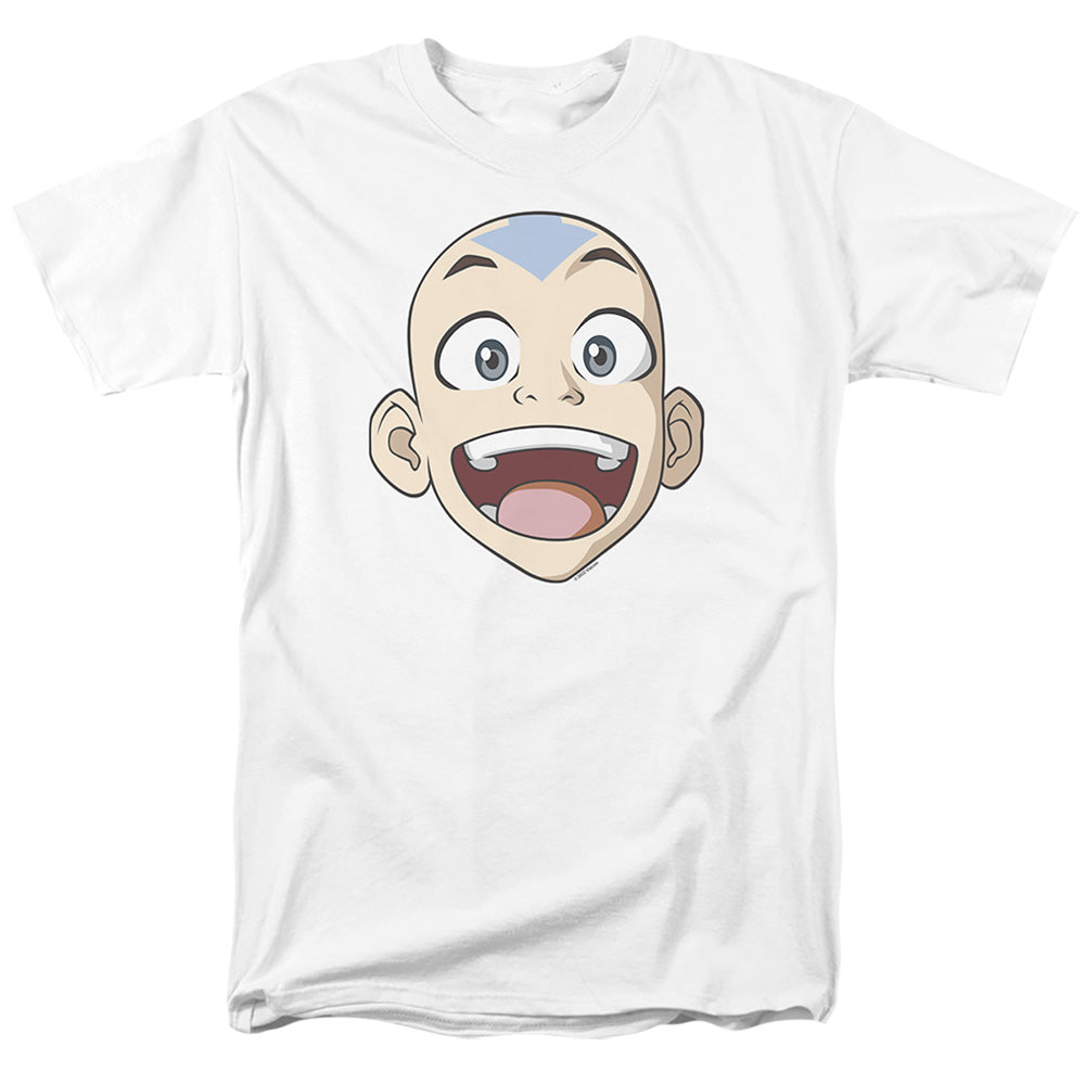 Avatar The Last Airbender Big Aang Face Mens T Shirt White Hoodie, Sweatshirt | CiraTrend.com