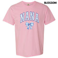 Nana Ginger Jar Florals Comfort Colors T-Shirt 'NLB' Hoodie, Sweatshirt | CiraTrend.com