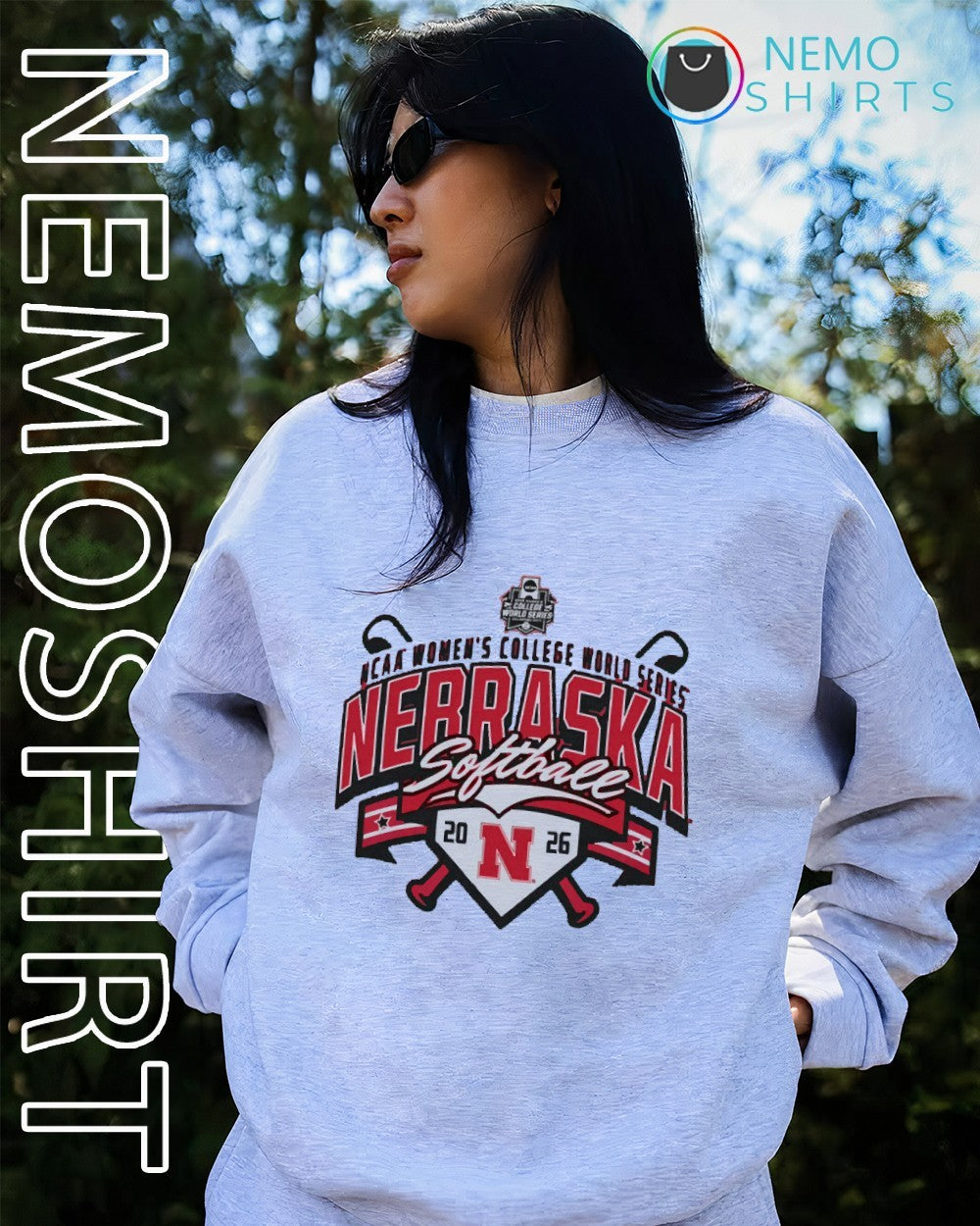 Nebraska Huskers softball 2026 women’s college world series shirt