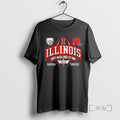 New Illinois Football Adult 2025 Liberty Mutual Music City Bowl Logo Premium T Shirts Sweater Hoodie, Sweatshirt