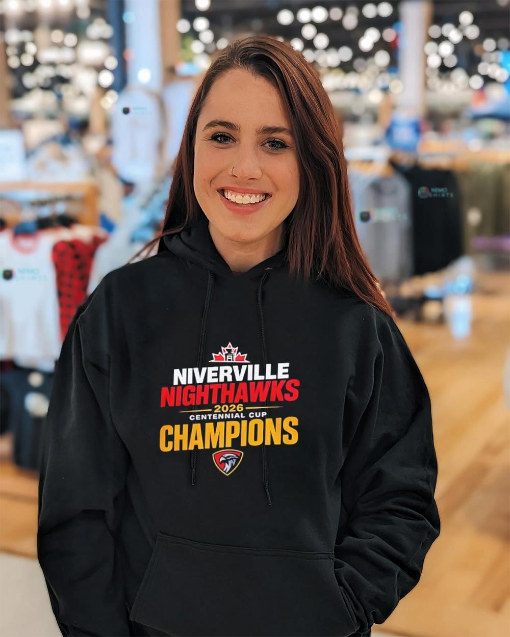 Niverville Nighthawks 2026 Centennial Cup Champions shirt
