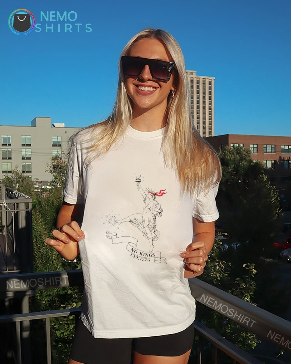 No Kings est 1776 USA 250th years freedom shirt