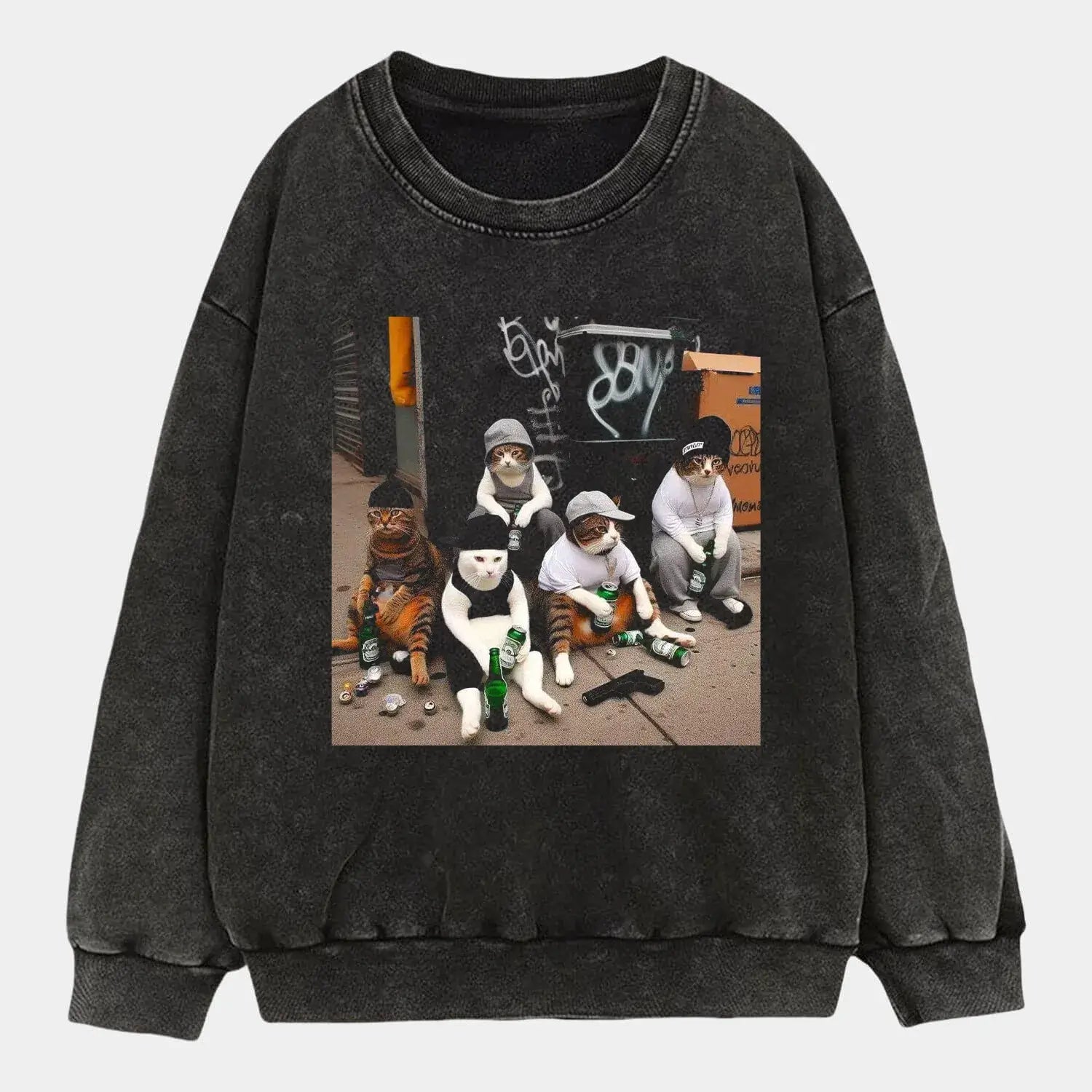 OUTLAW CAT TEE Hoodie, Sweatshirt | CiraTrend.com (Image 3)