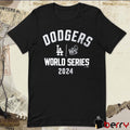 2024 Los Angeles Dodgers MLB World Series Arched Lockup t-shirt