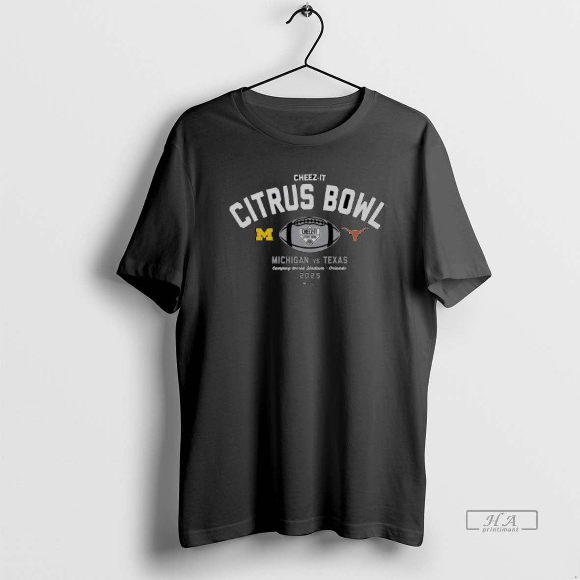 Official 2025 Cheez It Citrus Bowl Michigan Wolverines Vs Texas Longhorns Camping World Stadium Orlando T-Shirts, Hoodie,...