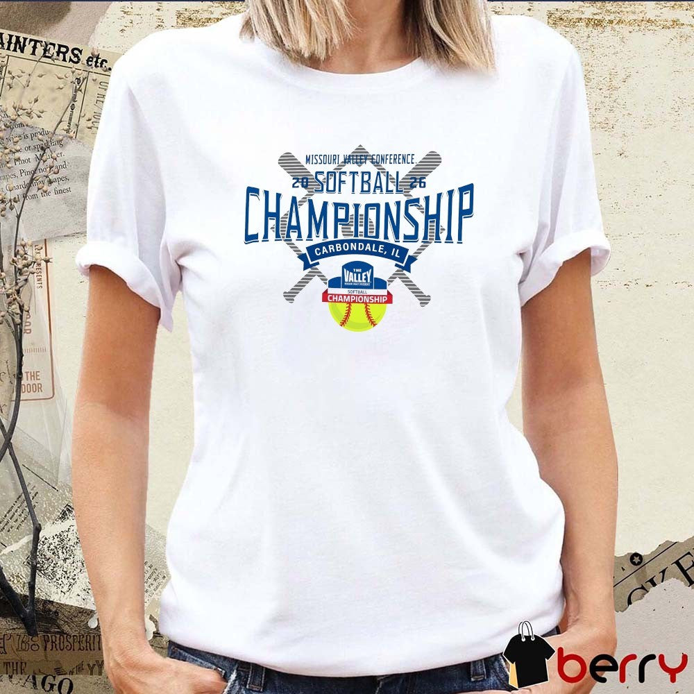 2026 Missouri Valley Conference Softball Championship May 7-9 Carbondale IL Logo t-shirt