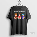 Official All I Want For Christmas Is On Mens Sport T-Shirts, Hoodie, Sweatshirt | CiraTrend.com