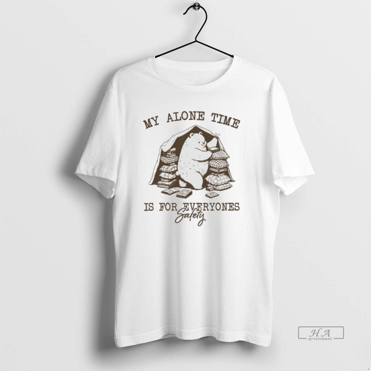 Official Bear My Alone Time Is For Everyones Safety T-Shirts, Hoodie, Sweatshirt | CiraTrend.com
