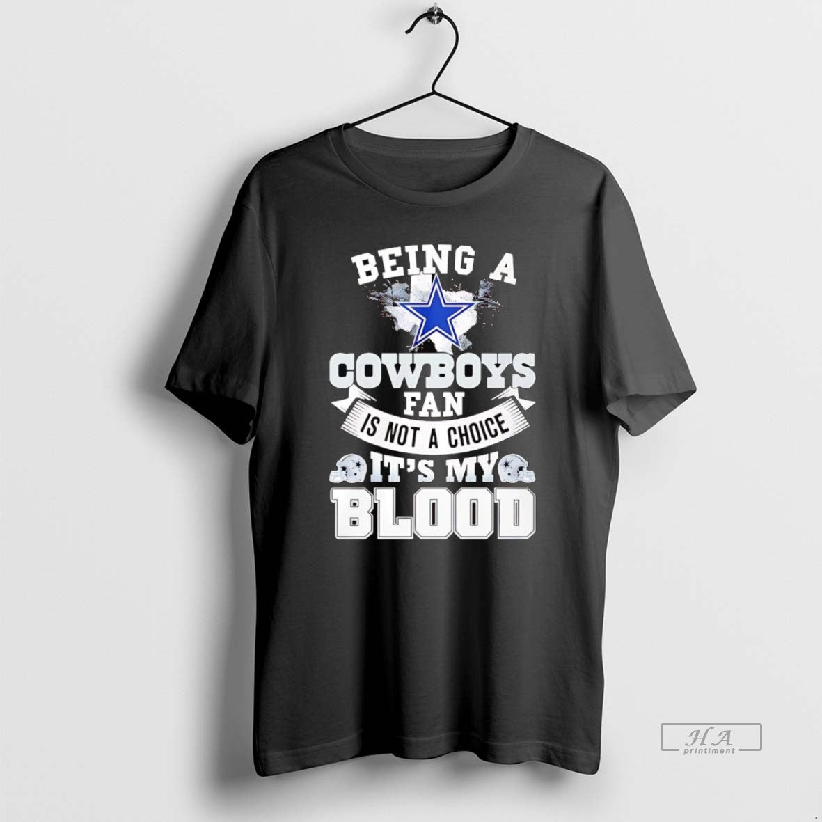 Official Being A Dallas Cowboys Fan Is Not A Choice Its My Blood T-Shirts, Hoodie, Sweatshirt | CiraTrend.com