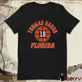 Florida Gators Basketball Thomas Haugh Name Number Ball 10 t-shirt