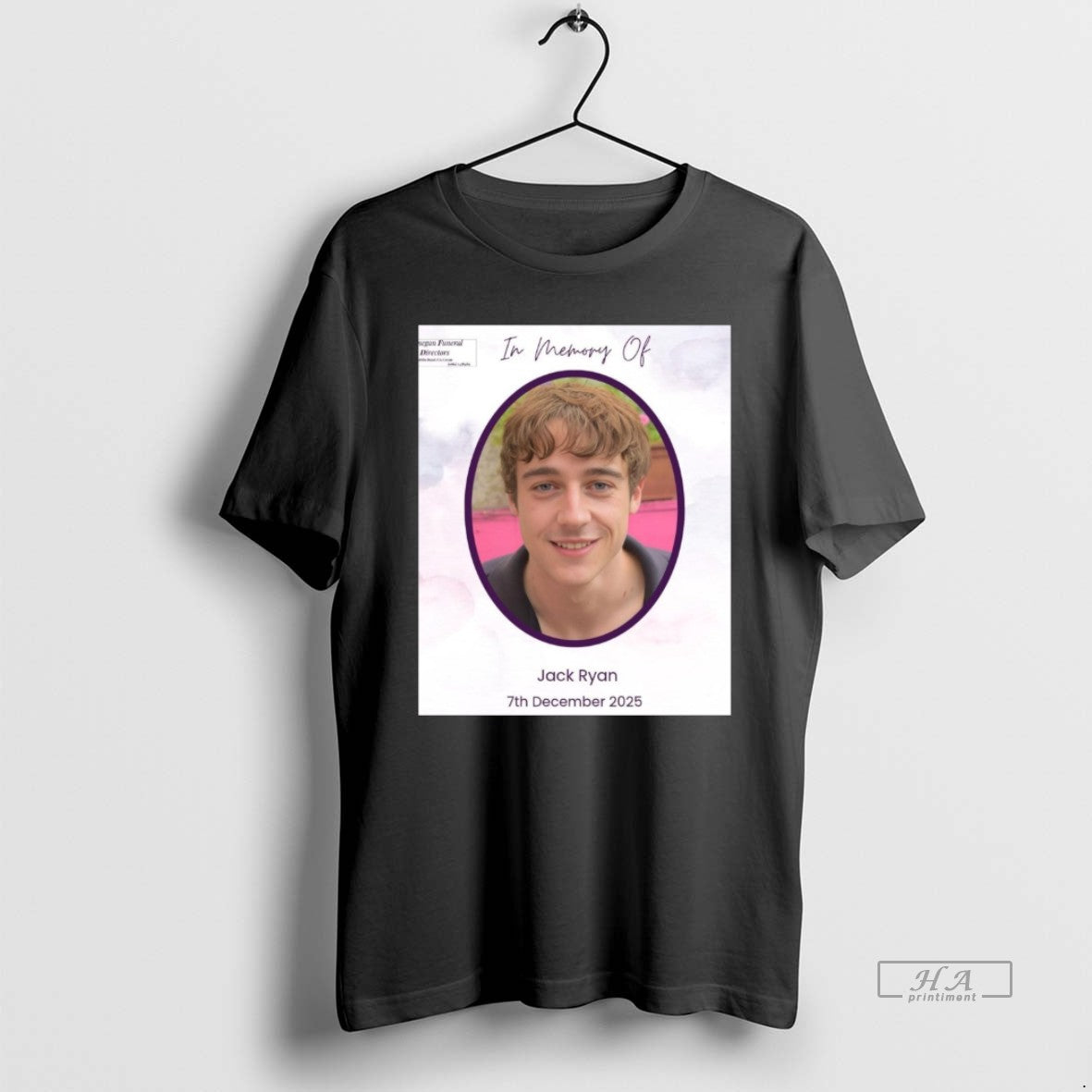 Official In Memory Of Jack Ryan December 7 2025 T-Shirts, Hoodie, Sweatshirt | CiraTrend.com