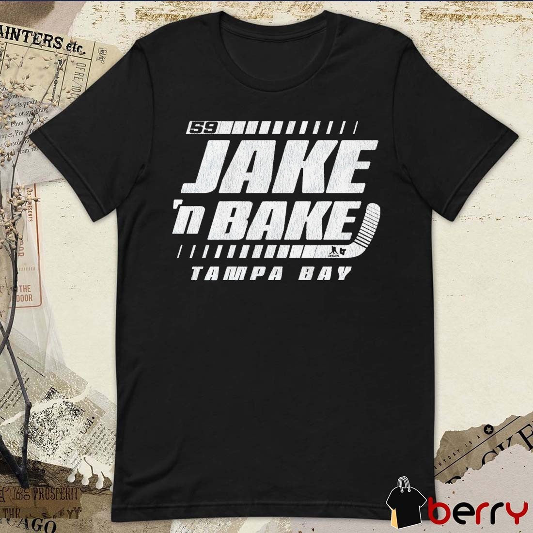 Jake Guentzel Jake ‘N Bake Tampa Bay Lightning Hockey t-shirt
