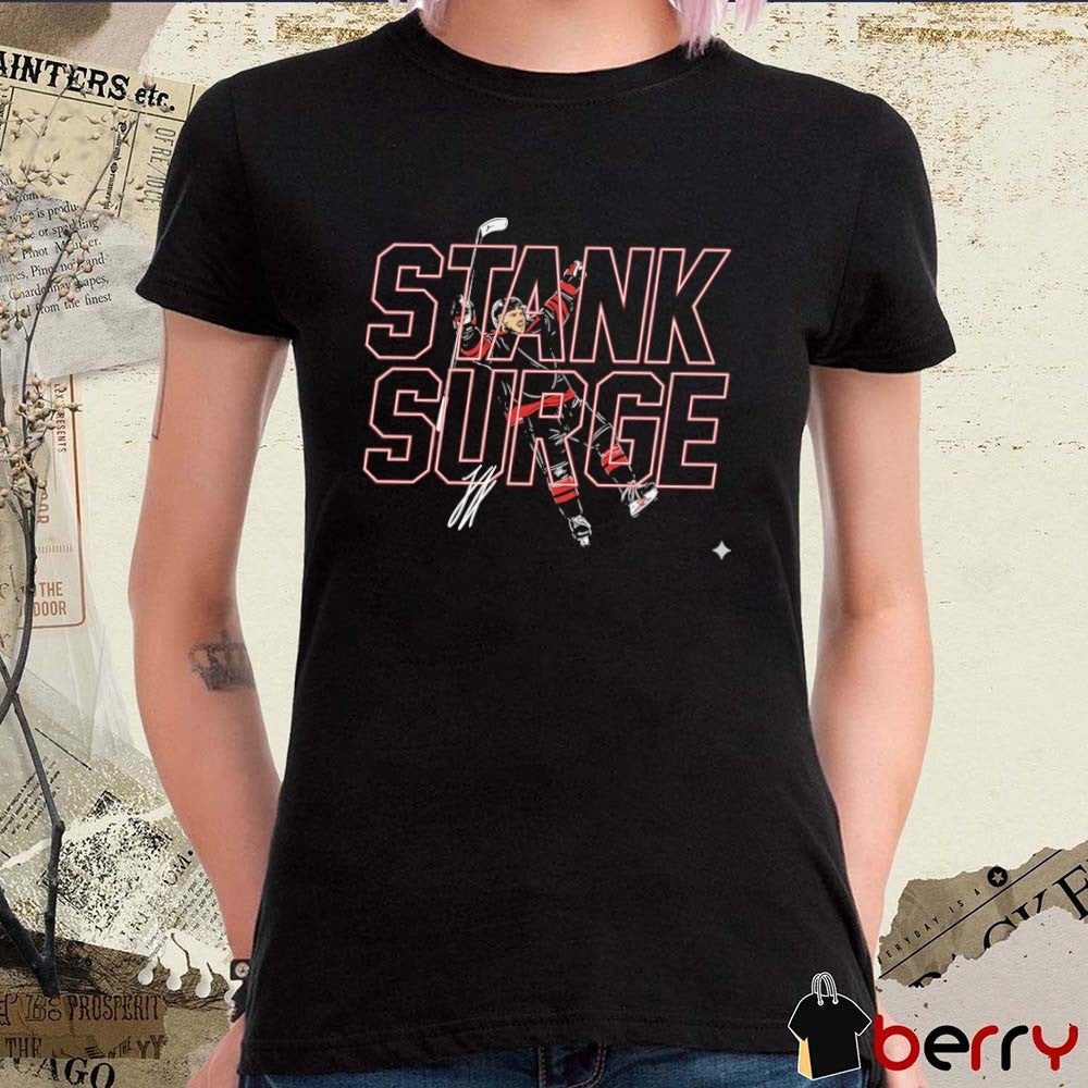 Logan Stankoven Stank Surge Carolina Hurricanes Hockey Signature 2026 NHL t-shirt