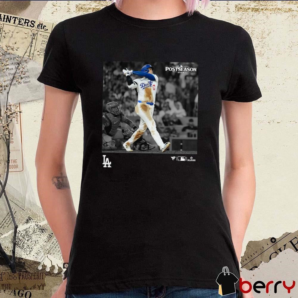 Los Angeles Dodgers Shohei Ohtani 2024 MLB Postseason Moments t-shirt