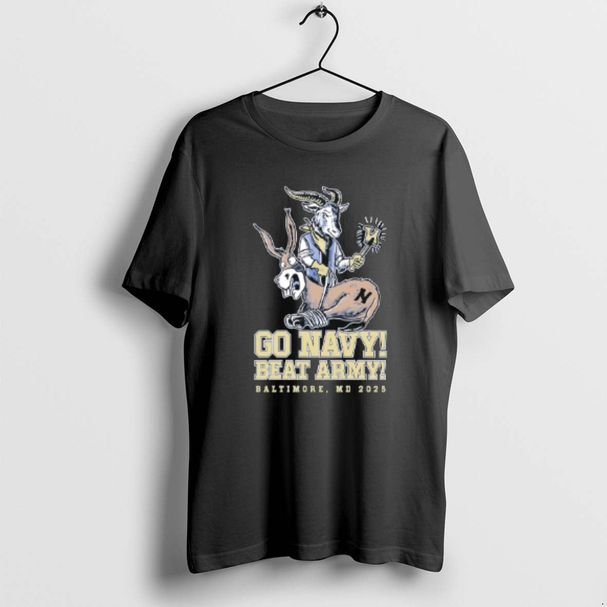 Official Navy Midshipmen Beat Army Black Knights 2025 Americas Game Mascot T-Shirts, Hoodie, Sweatshirt | CiraTrend.com