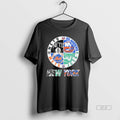 Official New York Nets New York Islanders New York Mets New York Jets Mashup Logo T-Shirts, Hoodie, Sweatshirt