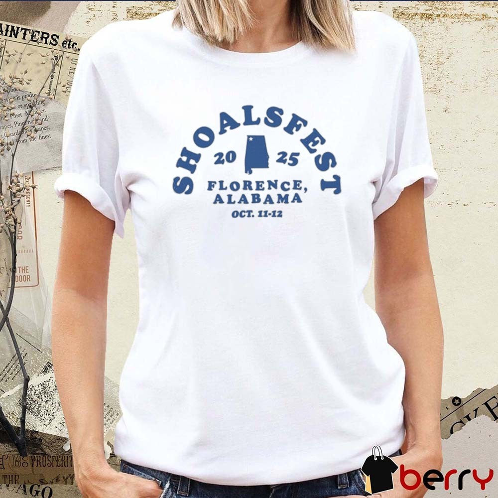 Shoals Fest 2025 In Florence Alabama At McFarland Park On October 11-12 2025 t–shirt