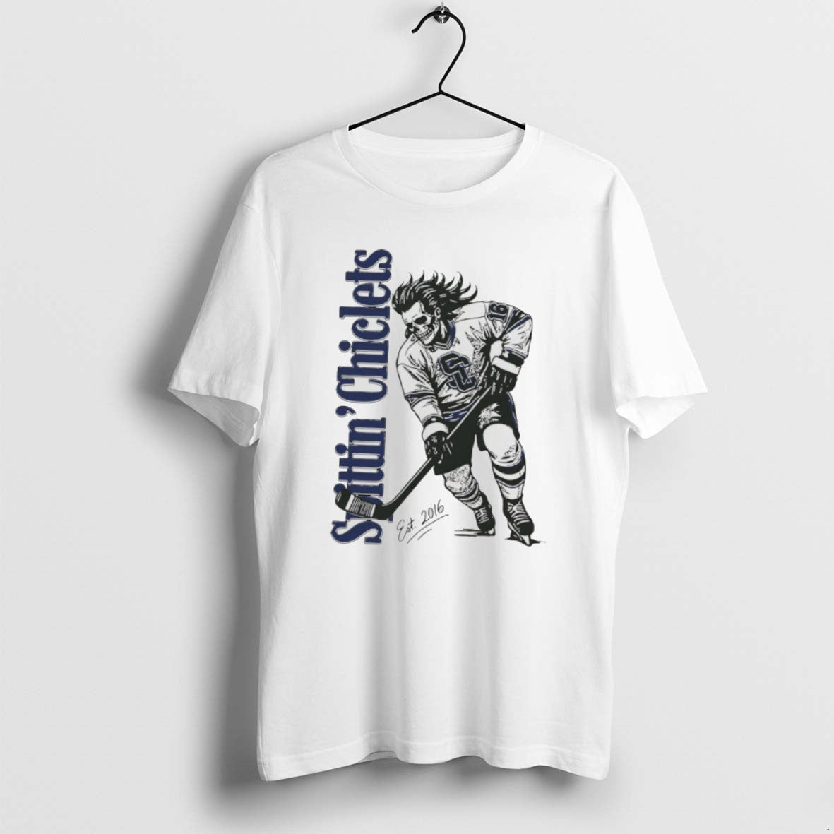 Official Spittin Chiclets Skullet Vertical Hockey T-Shirts, Hoodie, Sweatshirt | CiraTrend.com