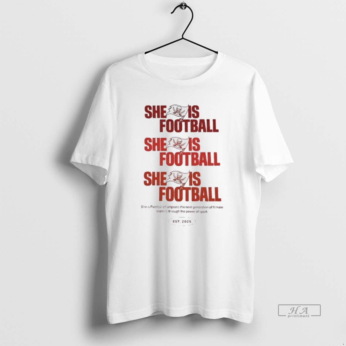 Official Tampa Bay Buccaneers She Is Football 2025 T-Shirts, Hoodie, Sweatshirt | CiraTrend.com