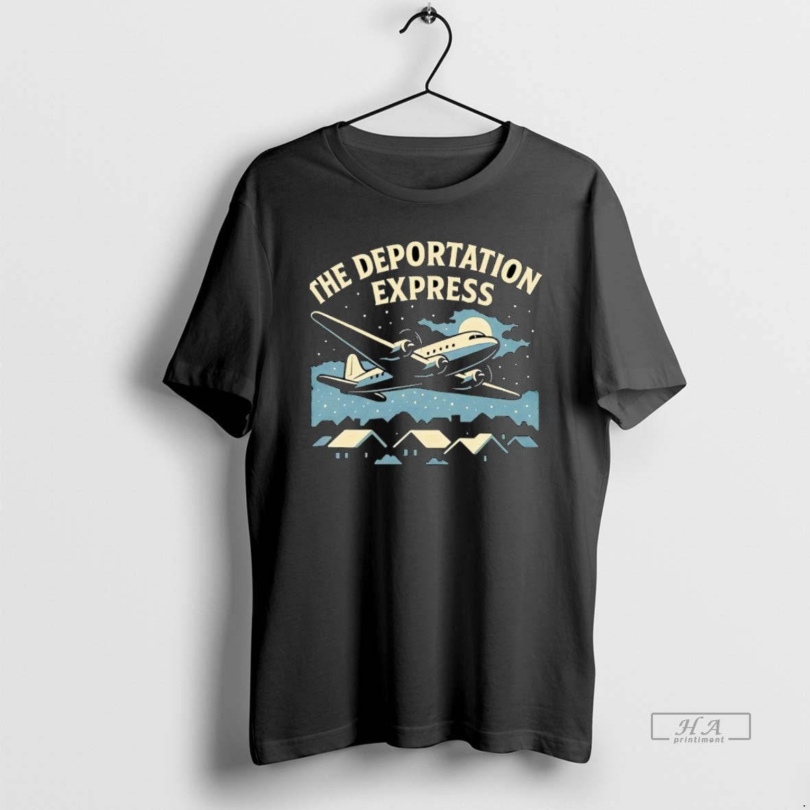 Official The Deportation Express Plane Vintage Christmas T-Shirts, Hoodie, Sweatshirt | CiraTrend.com