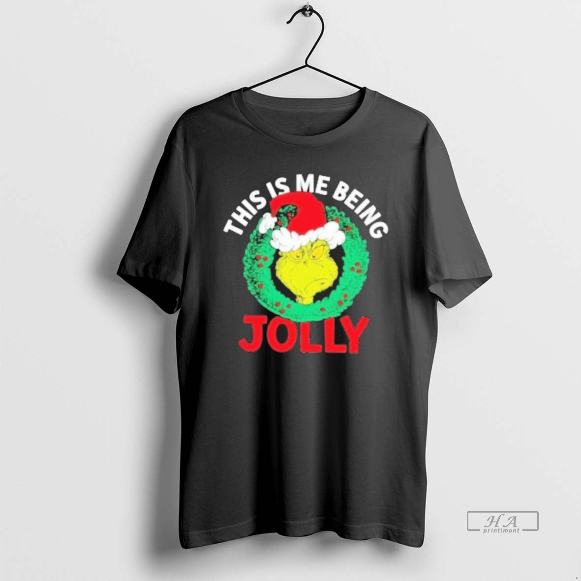 Official The Grinch This Is Me Being Jolly Christmas T-Shirts, Hoodie, Sweatshirt | CiraTrend.com