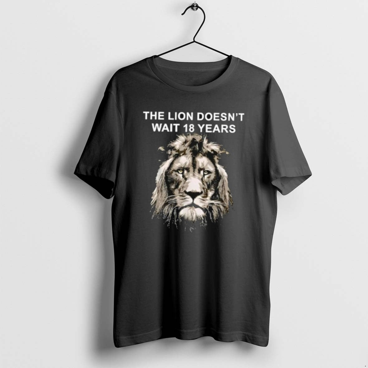 Official The Lion Doesnt Wait 18 Years Retro T-Shirts, Hoodie, Sweatshirt | CiraTrend.com