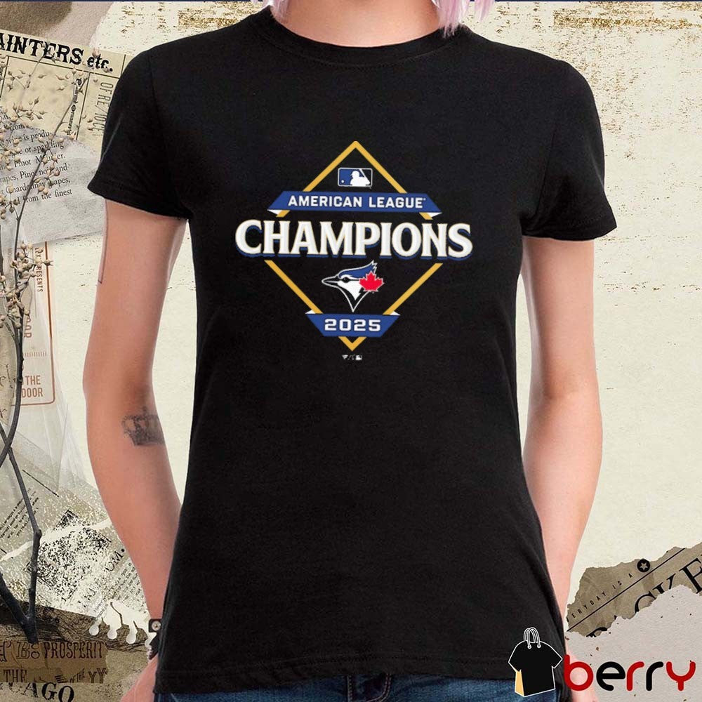 Toronto Blue Jays MLB 2025 American League Champions Locker Room t-shirt