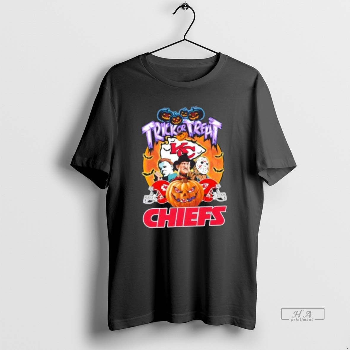 Official Trendy Kansas City Chiefs X Horror Movies Halloween Trick Or Treat