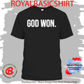 Vitor Belfort Wearing God Won Shirt